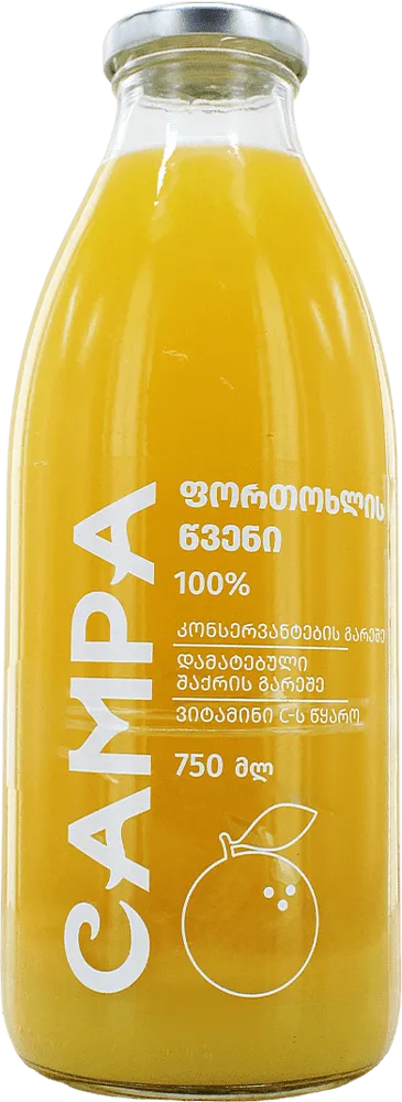 Orange juice "Campa" 750ml

