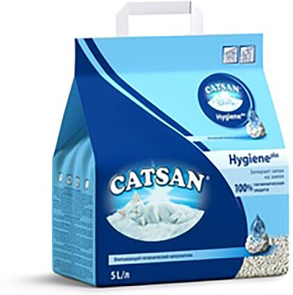 Hygienic absorbent filler "Catsan Hygiene plus" 5l