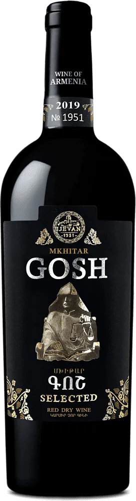 Red wine "Ijevan Mkhitar Gosh"  0.75л