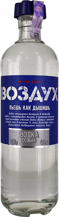 Vodka "Vozdukh" 0.7l