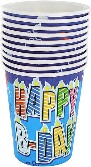 Disposable medium paper cups 