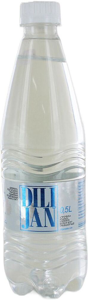 Աղբյուրի ջուր «Դիլիջան» 0.5լ 