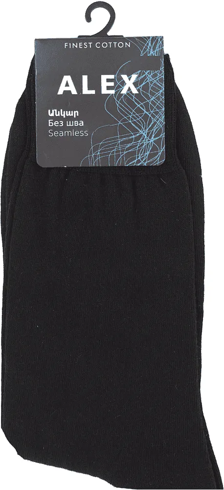Black socks "Alex"
