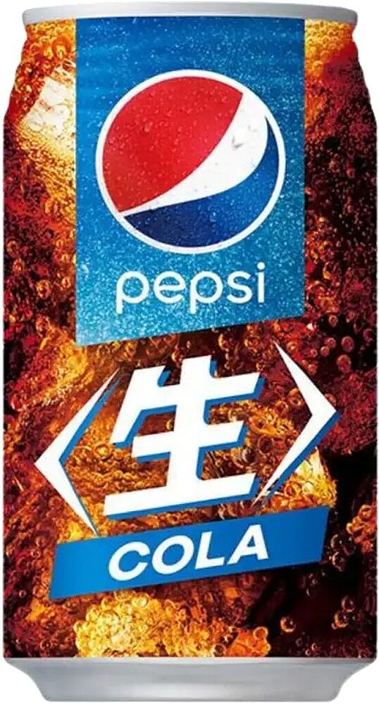Զովացուցիչ գազավորված ըմպելիք «Pepsi» 0.34լ