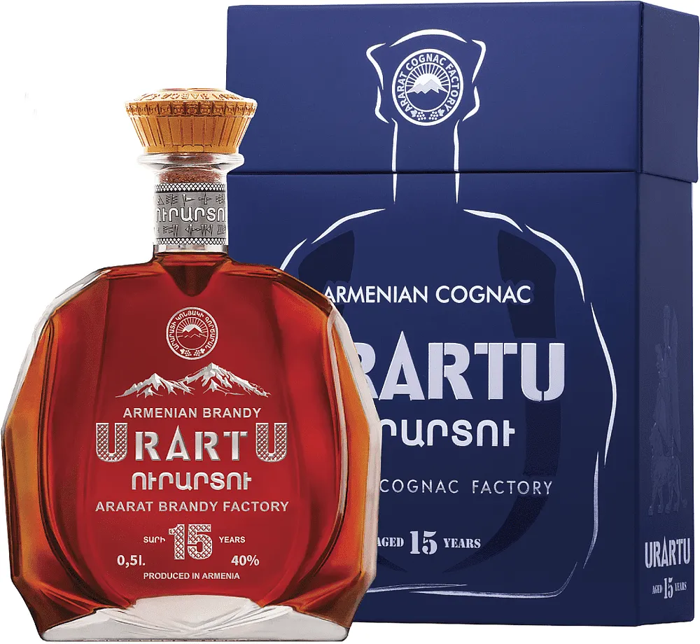 Cognac "Urartu 15*" 0.5l
