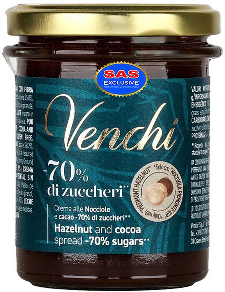 Chocolate-hazelnut paste "Venchi" 200g
