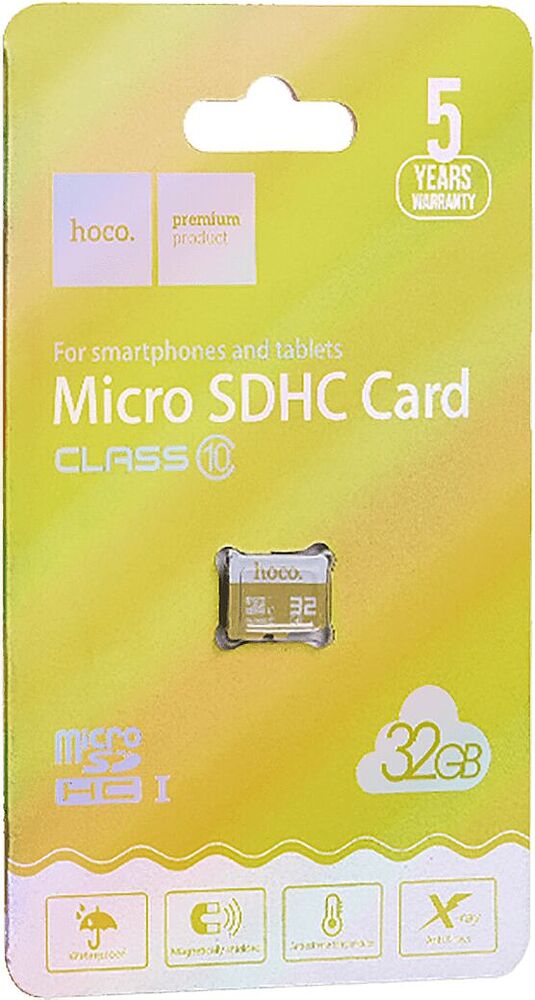 Հիշողության քարտ «Hoco Micro SD 32Gb Class 10»
