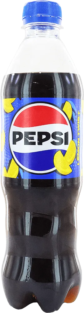 Refreshing carbonated lemon flavoured drink "Pepsi Lemon Twist" 0.5l
