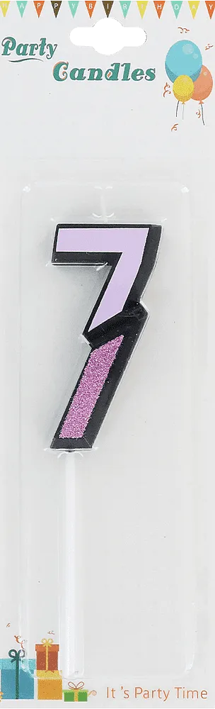 Մոմ ծննդյան «Party Candles» N7

