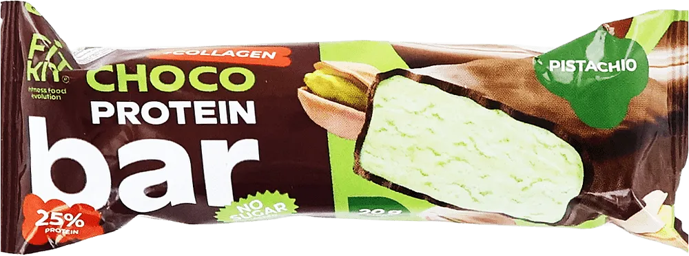Protein bar with pistachio flavor "Fit Kit Pistachio" 60g