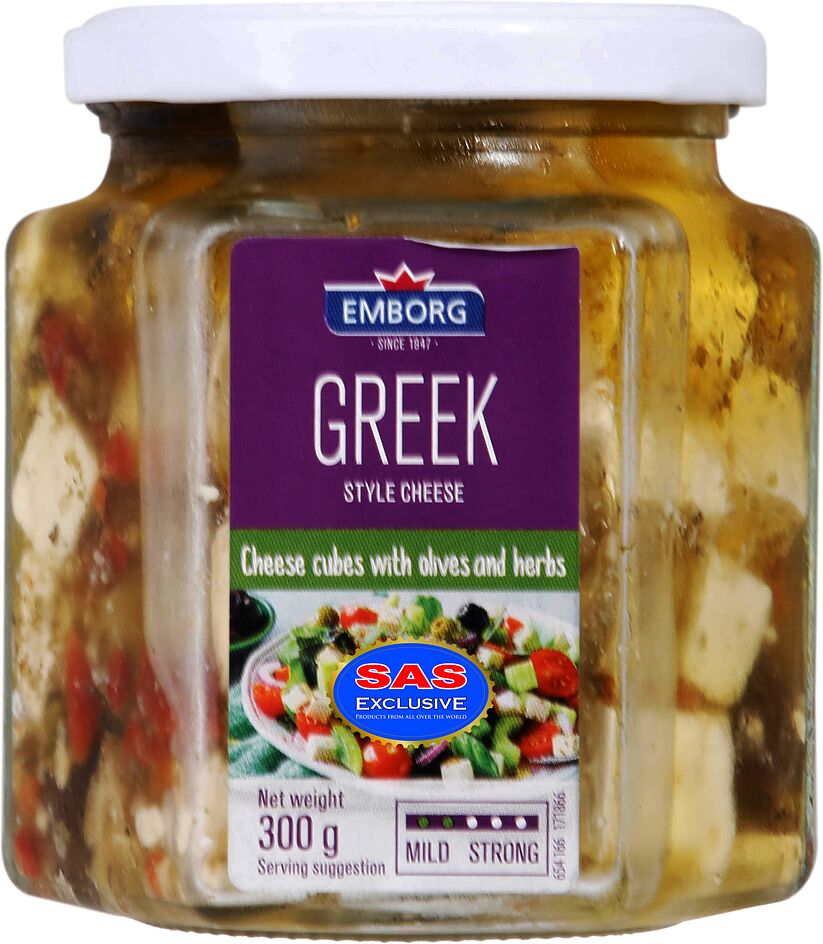 Greek cheese "Emborg" 300g