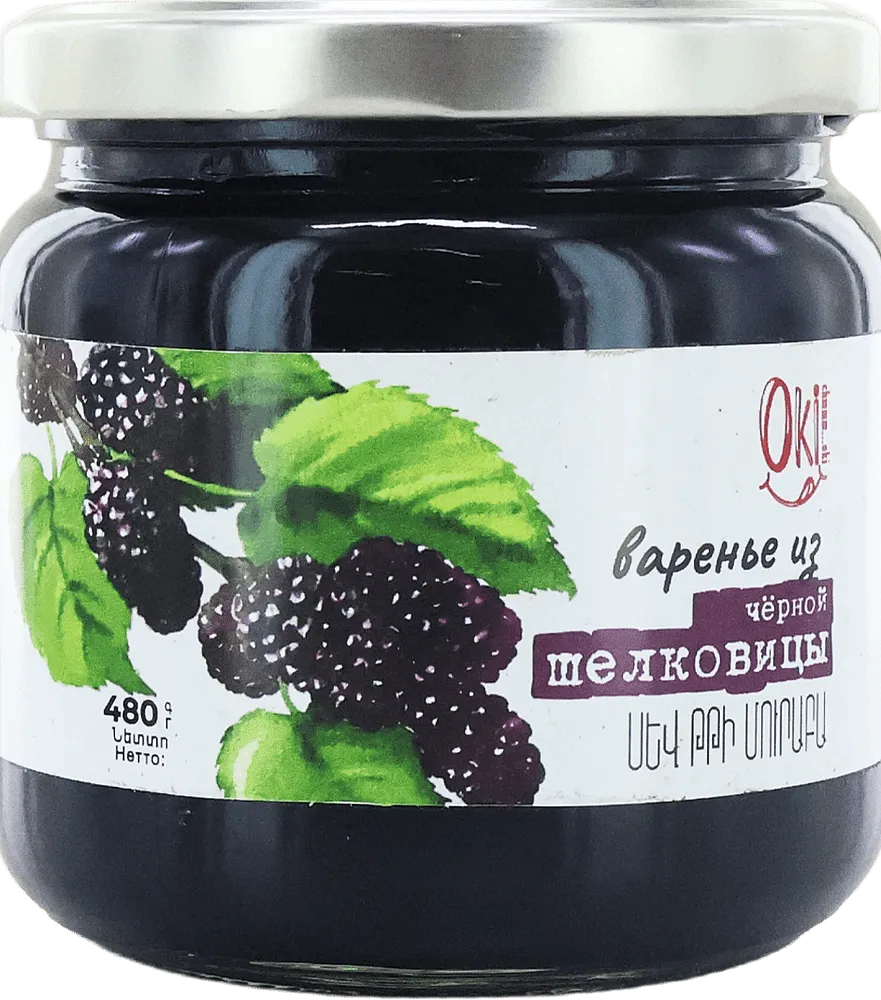 Mulberry preserve "Oki" 480g
