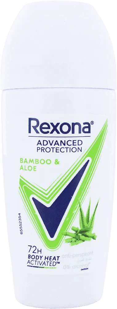 Antiperspirant roll-on "Rexona Advanced Protection Bamboo & Alo" 50ml
