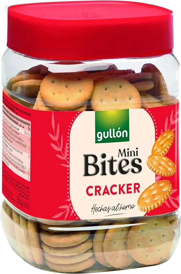 Crackers salted "Gullon Bites Mini" 250g
