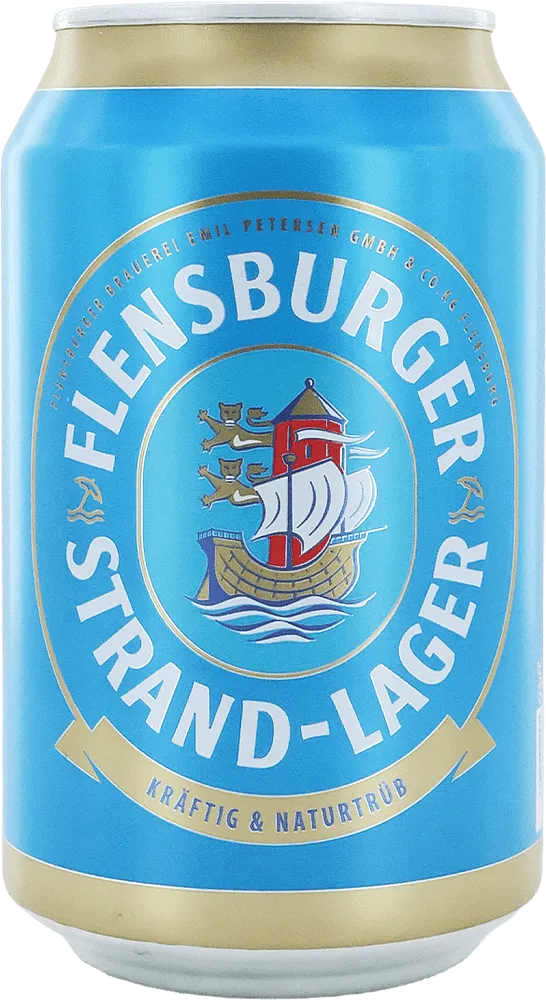Գարեջուր «Flensburger Strand-Lager» 0․33լ