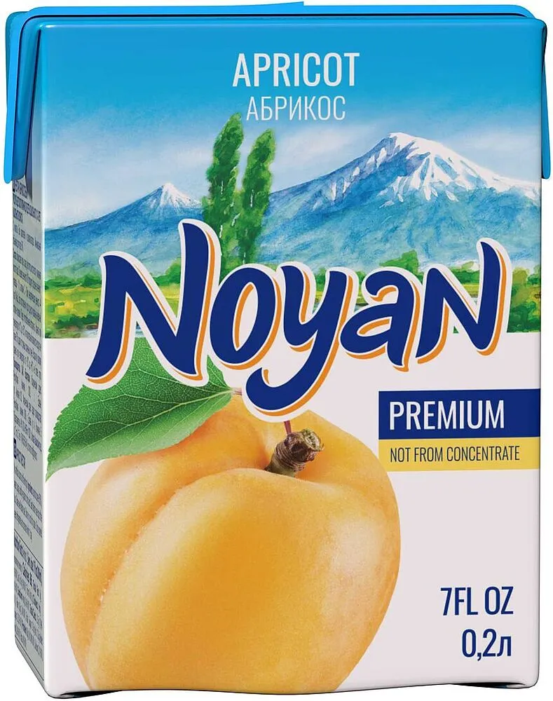 Apricot nectar "Noyan Premium" 200ml 