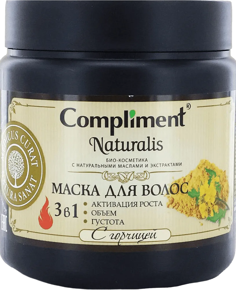 Մազերի դիմակ «Compliment 3 в 1» 500մլ