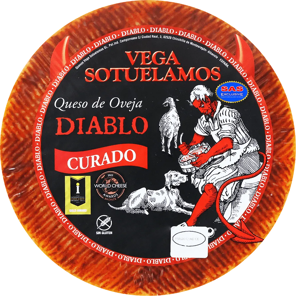 Sheep cheese with hot pepper "Vega Sotuelamos Diablo Curado"