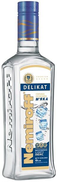 Vodka "Nemiroff Delikat"  0.7l