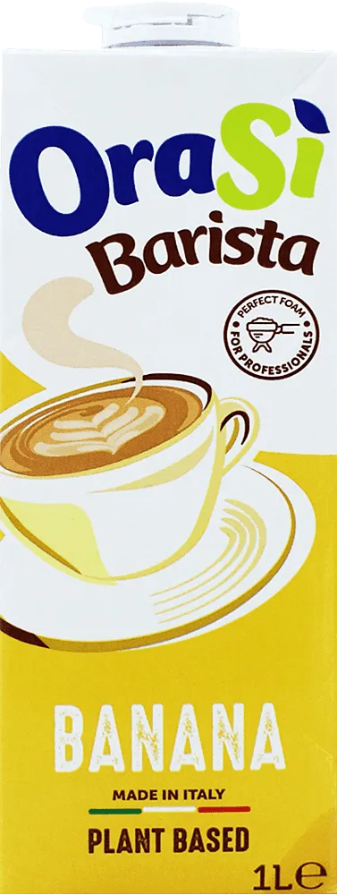 Soy & banana drink "OraSi Barista Banana" 1l