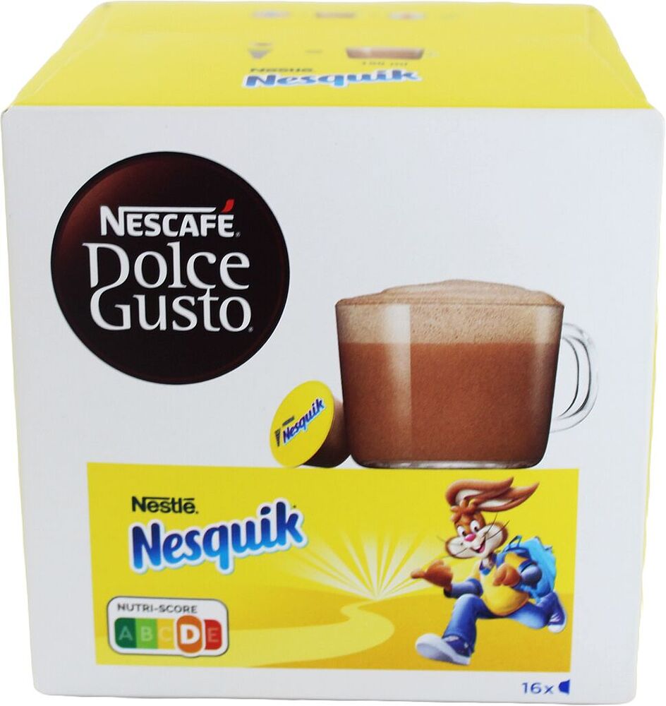 Капсулы горячего шоколада "Nescafe Dolce Gusto Nesquik" 256г