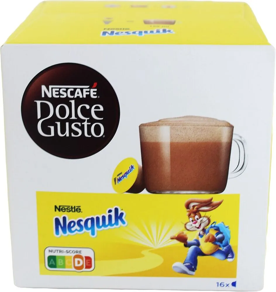 Պատիճ տաք շոկոլադի «Nescafe Dolce Gusto Nesquik» 16հատ, 256գ
