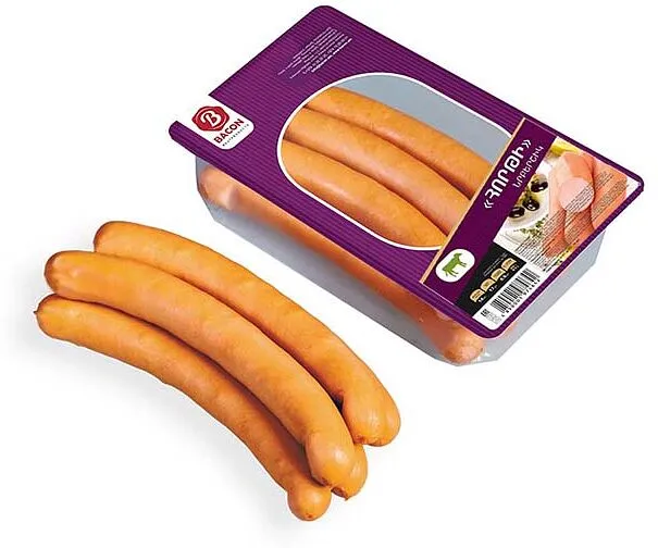 Beef sausage "Bacon" 