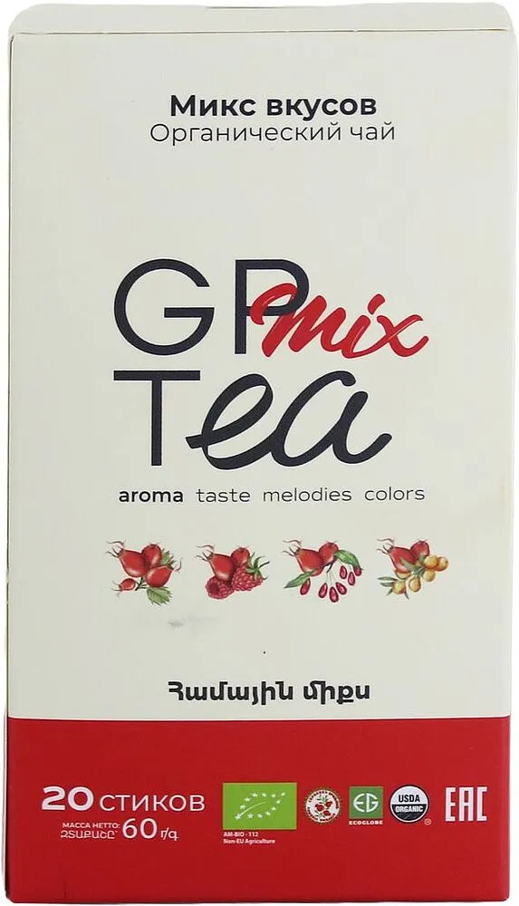 Tea mixture "GP Organic" 20*3g
