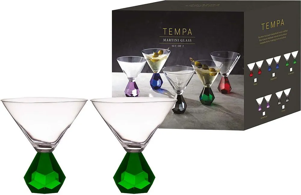 Glass "Tempa" 2 pcs
