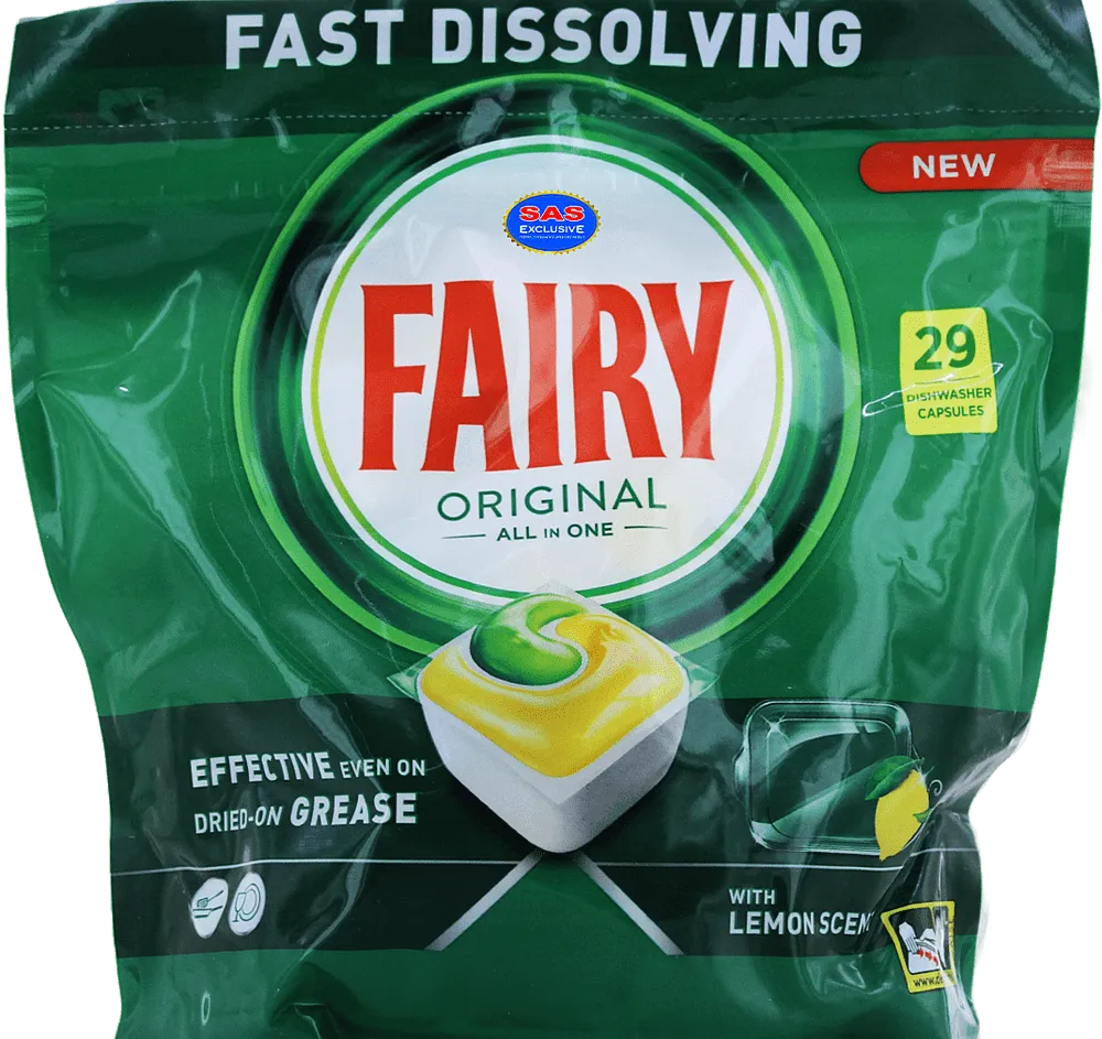 Capsules for dishwasher use "Fairy Original All in One" 29 pcs
