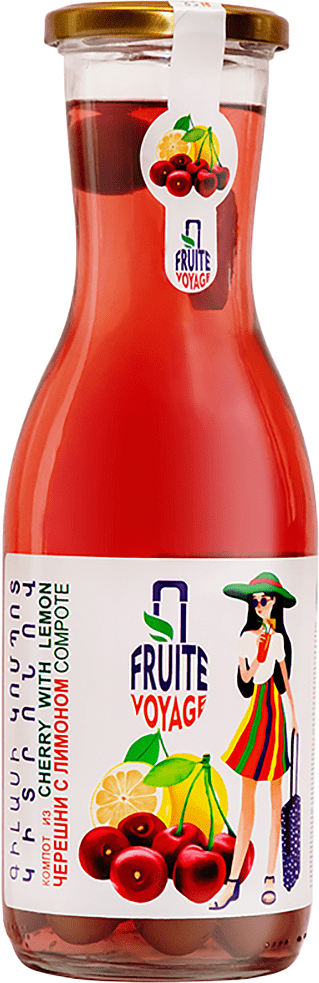 Compote "Fruite Voyage" 1l Sweet cherry