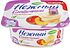 Yoghurt product cream with peach juice "Campina Nejniy" 100g, richness: 5%