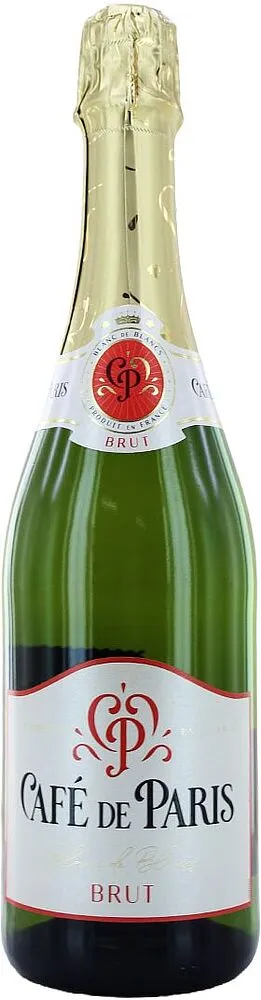 Sparkling wine "Café de Paris Brut" 0.75l    