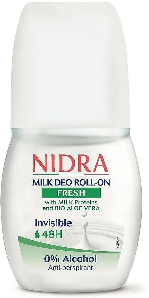 Deodorant roll-on "Nidra Fresh" 50ml
