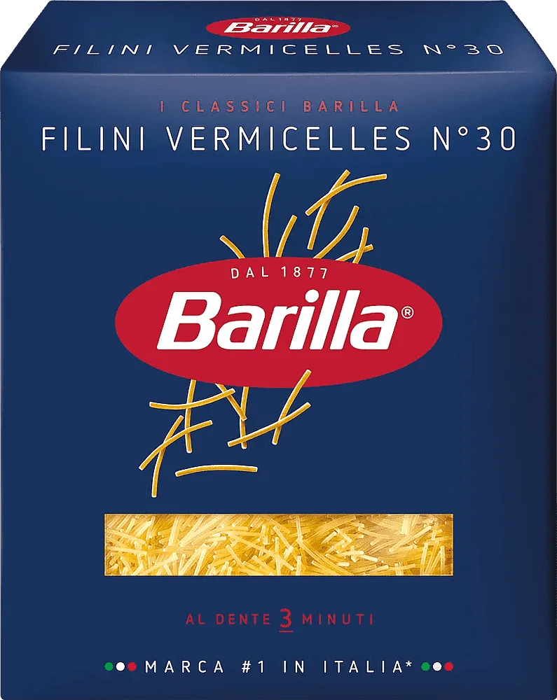 Vermicelli  ''Barilla Filini № 30" 500g 