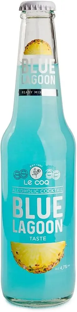 Alcoholic cocktail "Le Coq Blue Lagoon" 0.33l
