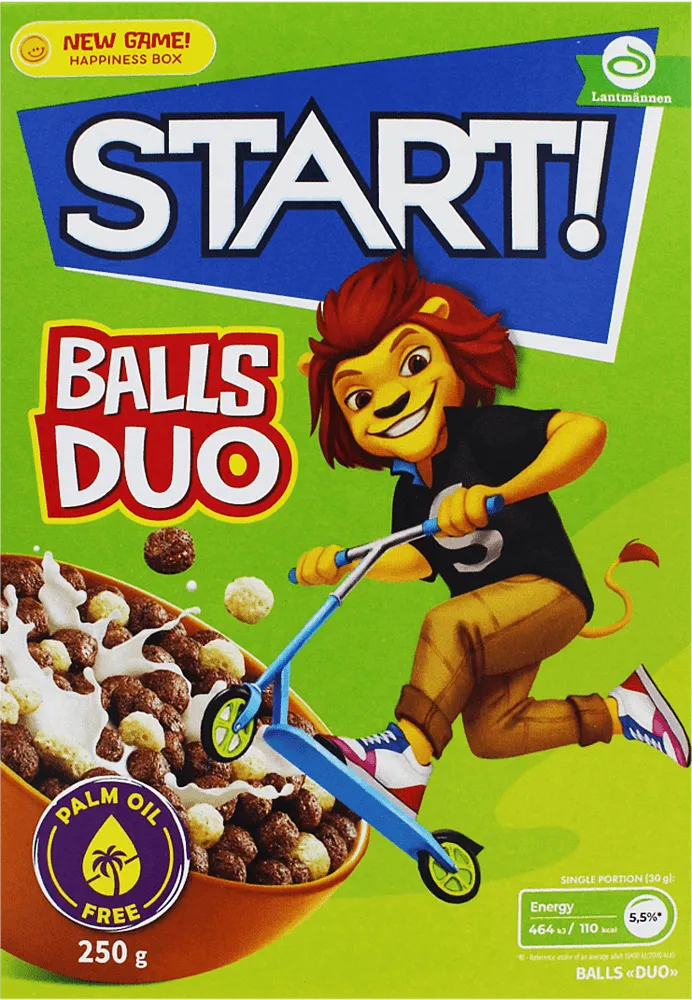 Ready breakfast "Start Balls Duo" 250g
