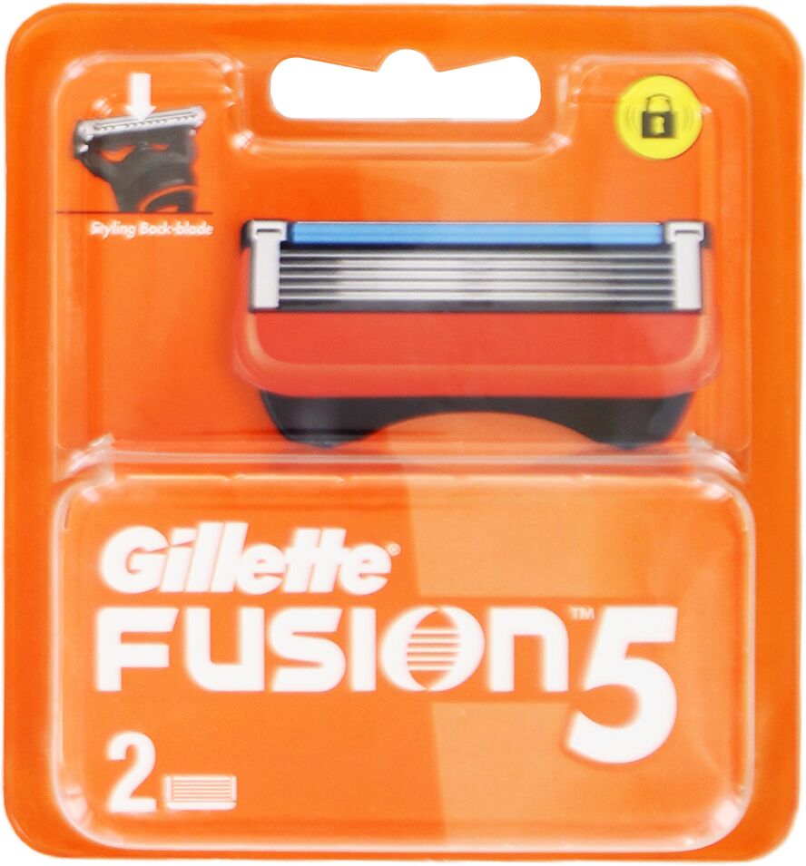 Սափրող սարքի գլխիկներ «Gillette Fusion 5» 2 հատ