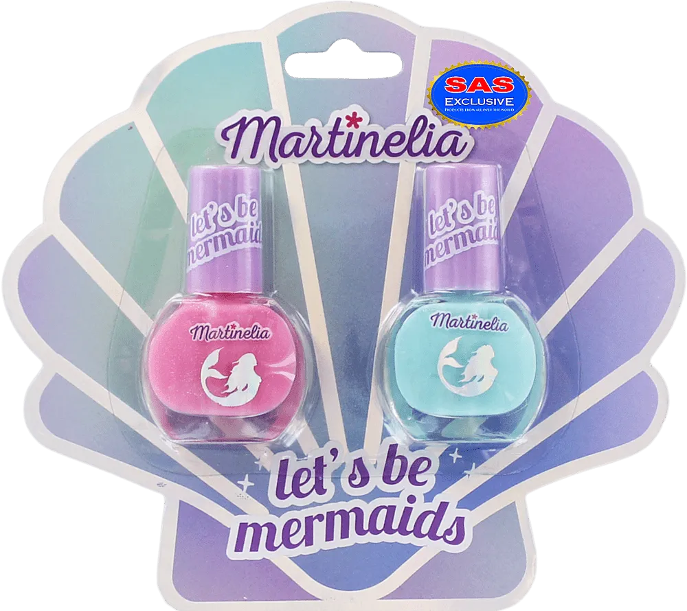 Kids nail polish "Martinelia" 2 pcs