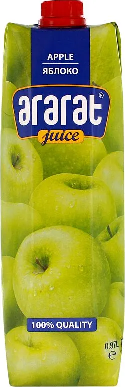 Apple juice "Ararat" 0.97l 