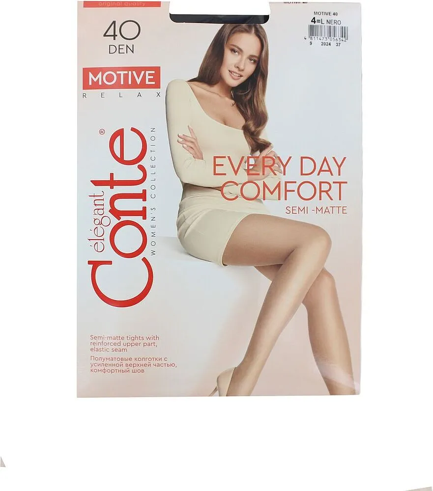 Black tights "Conte Motive 20 Den N4" 
