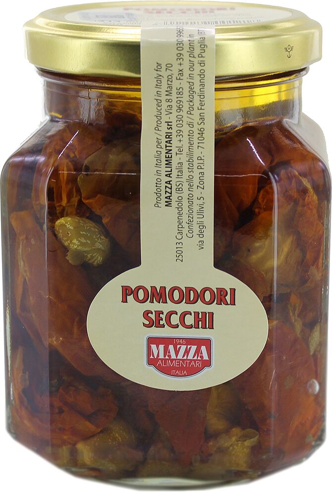 Dried tomatos in oil "Mazza" 314ml