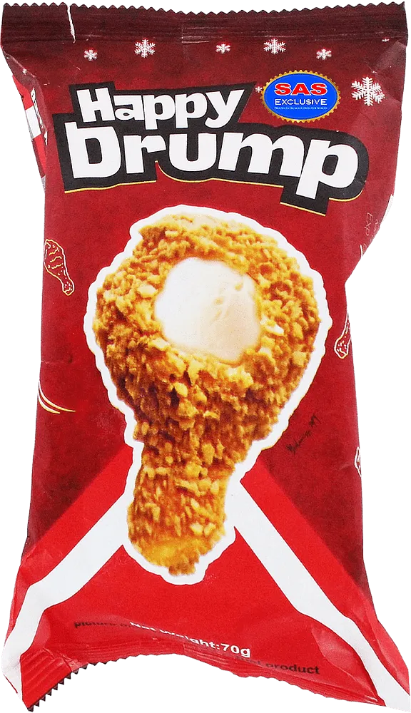 Мороженое ванильное "Happy Drump Chicken Leg" 70г