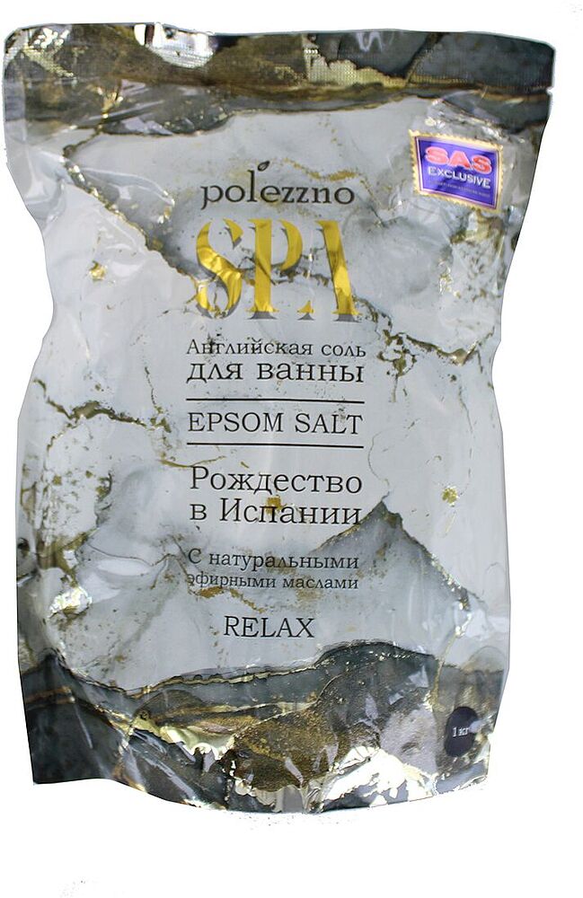 Соль для ванны "Polezzno SPA" 1кг