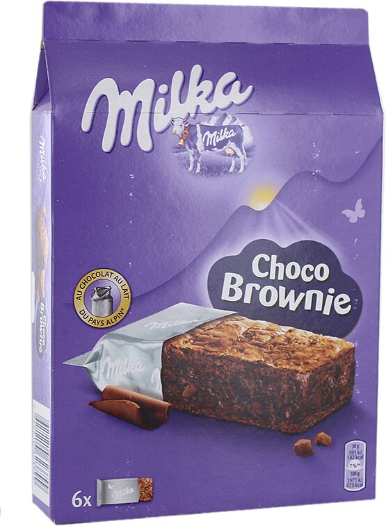 Թխվածքաբլիթ «Milka Choco Brownie» 180գ
