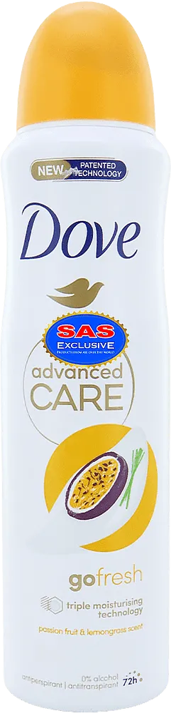 Antiperspirant - deodorant "Dove Advanced Care Go fresh" 150ml
