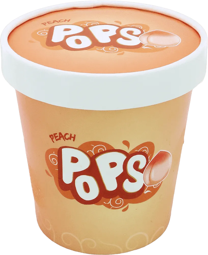 Պաղպաղակ դեղձի «Pops Peach» 140մլ