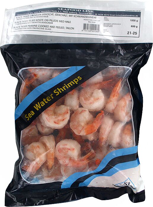 Tiger shrimps "Seafood Line" 1kg