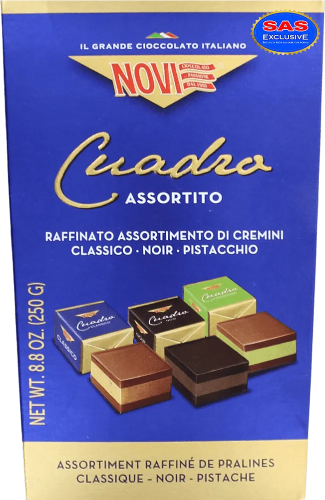 Chocolate candies "Novi Cuadro Assortito" 250g