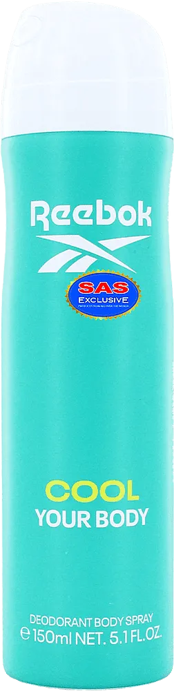 Aerosol deodorant "Reebok Cool Your Body" 150ml
